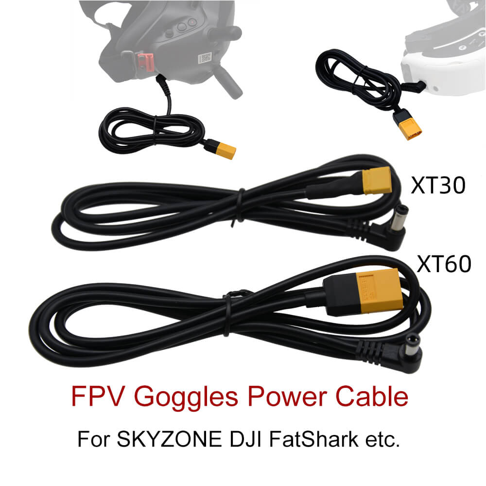 Drone Racing Gate - 1.2M FPV Bril Voedingskabel XT60 of