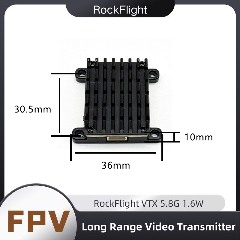 RockFlight TX663 VTX 5.8G 48CH - Drone Racing Frame recensie en prijs