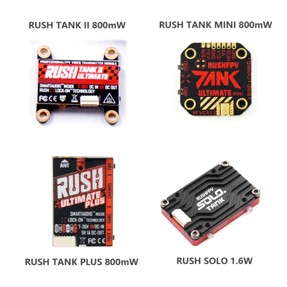 RUSH TANK Ultimate II/Mini/PLU - Drone Racing Frame recensie en prijs